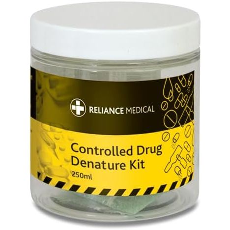 Reliance Medical Controlled Drug Denaturing Kit - 250ml