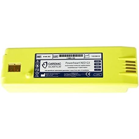 Cardiac Science Powerheart G3 & G3 Plus AED IntelliSense Lithium Battery
