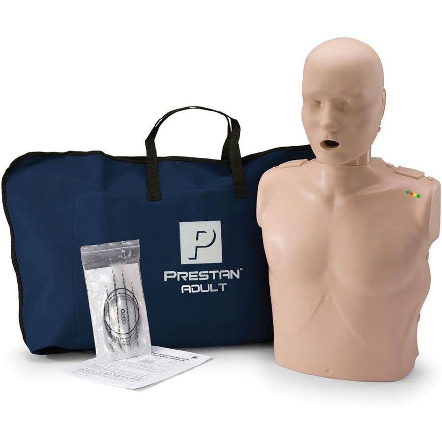 Prestan Lightweight Professional Adult CPR/AED Training Manikin With CPR Monitor