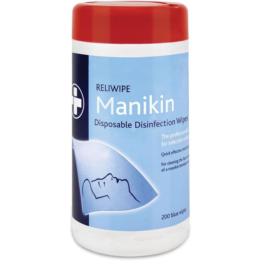 Reliance Medical Reliwipe 200 Disposable Manikin Wipes