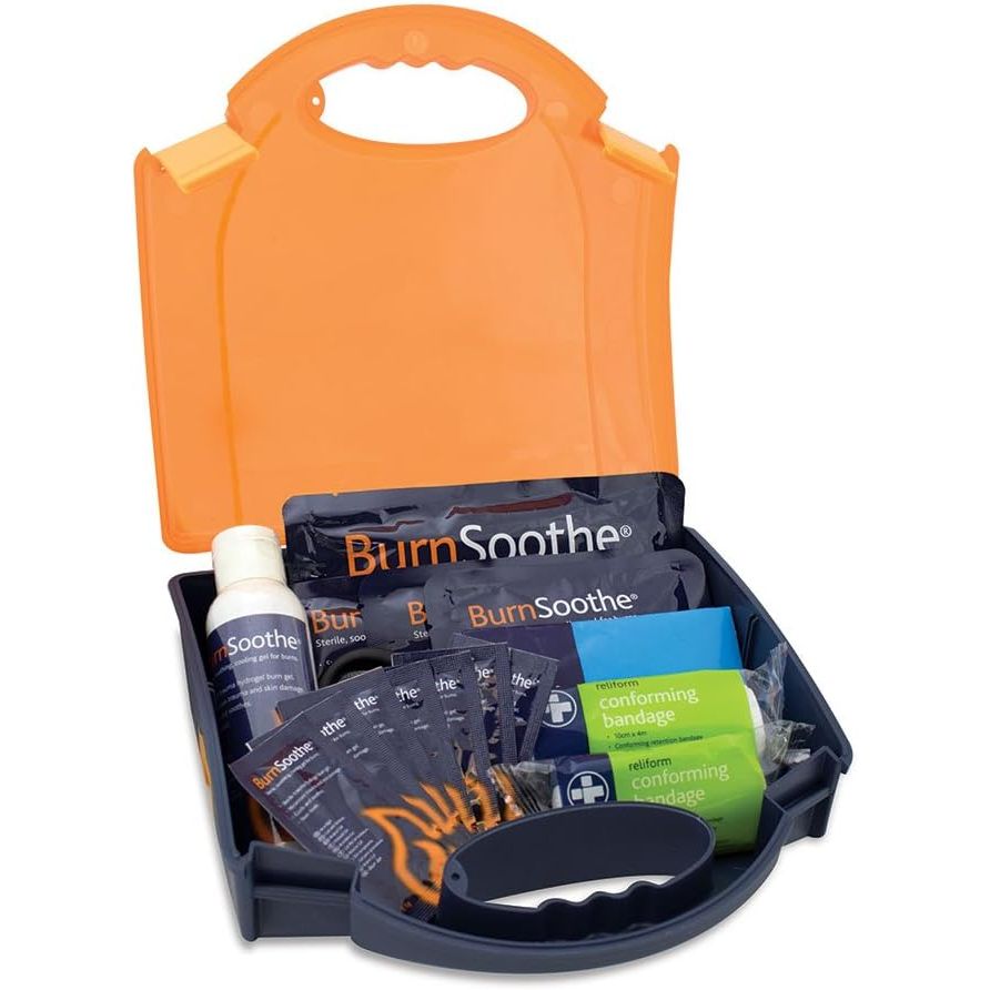 Reliance Medical First Aid Kit Standard Burn Aid Kit in Aura Box