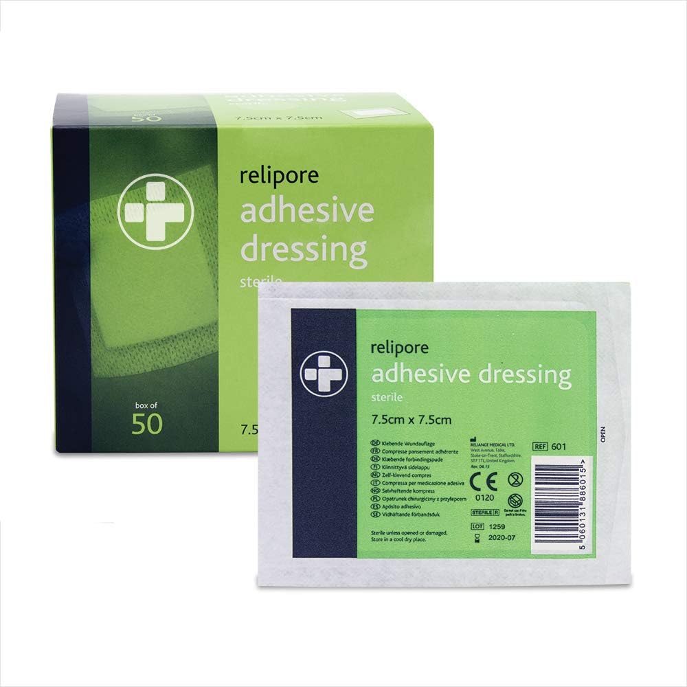 Reliance Medical Relipore Sterile Dressing 7.5cm x 7.5cm