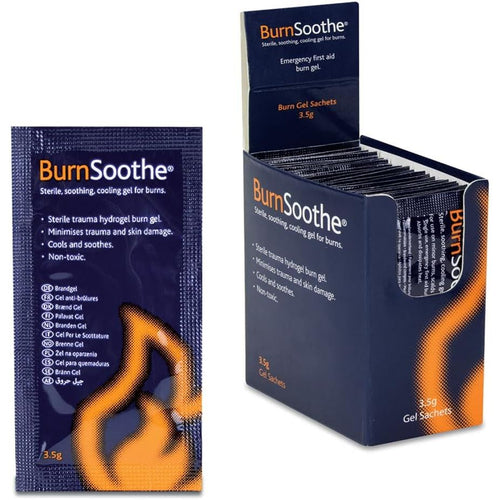 Burnsoothe Burn Blot Sachet 3.5g - side view
