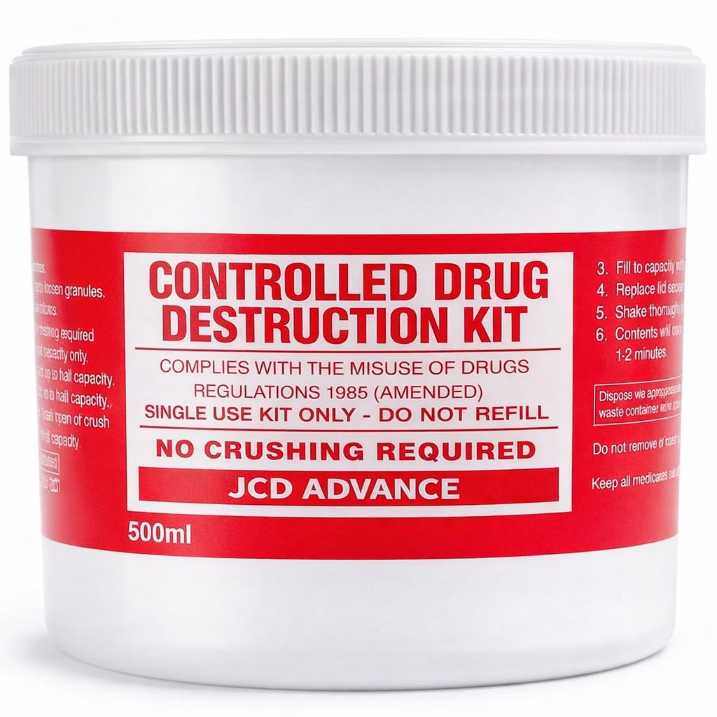 JCD Advance Controlled Drug Destruction Kit (500ml)