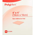 PolyMem Non Adhesive Pad Dressings 4" x 4"