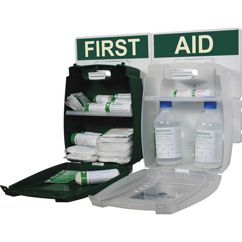 Safety First Aid Group Eyewash & First Aid Point for 1-10 Persons