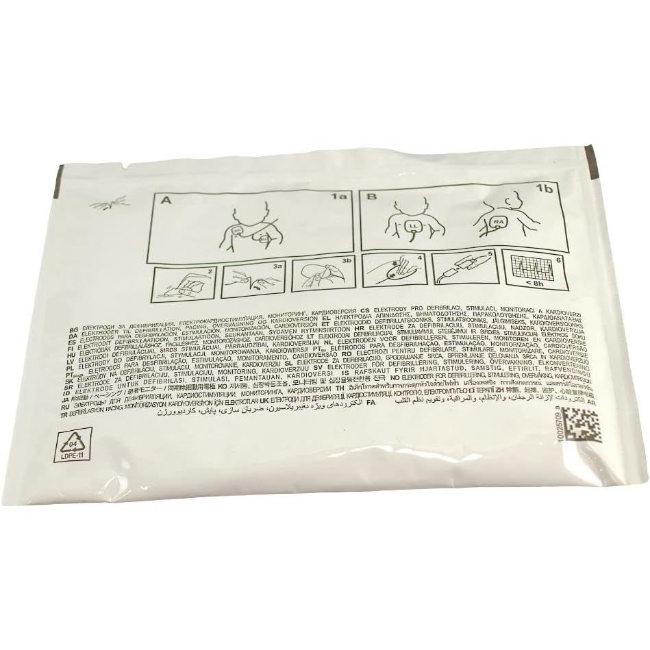 SKINTACT Paediatric Defib Pads - Compatible with Physio Control Lifepak 12, 15, 20, 500, 1000