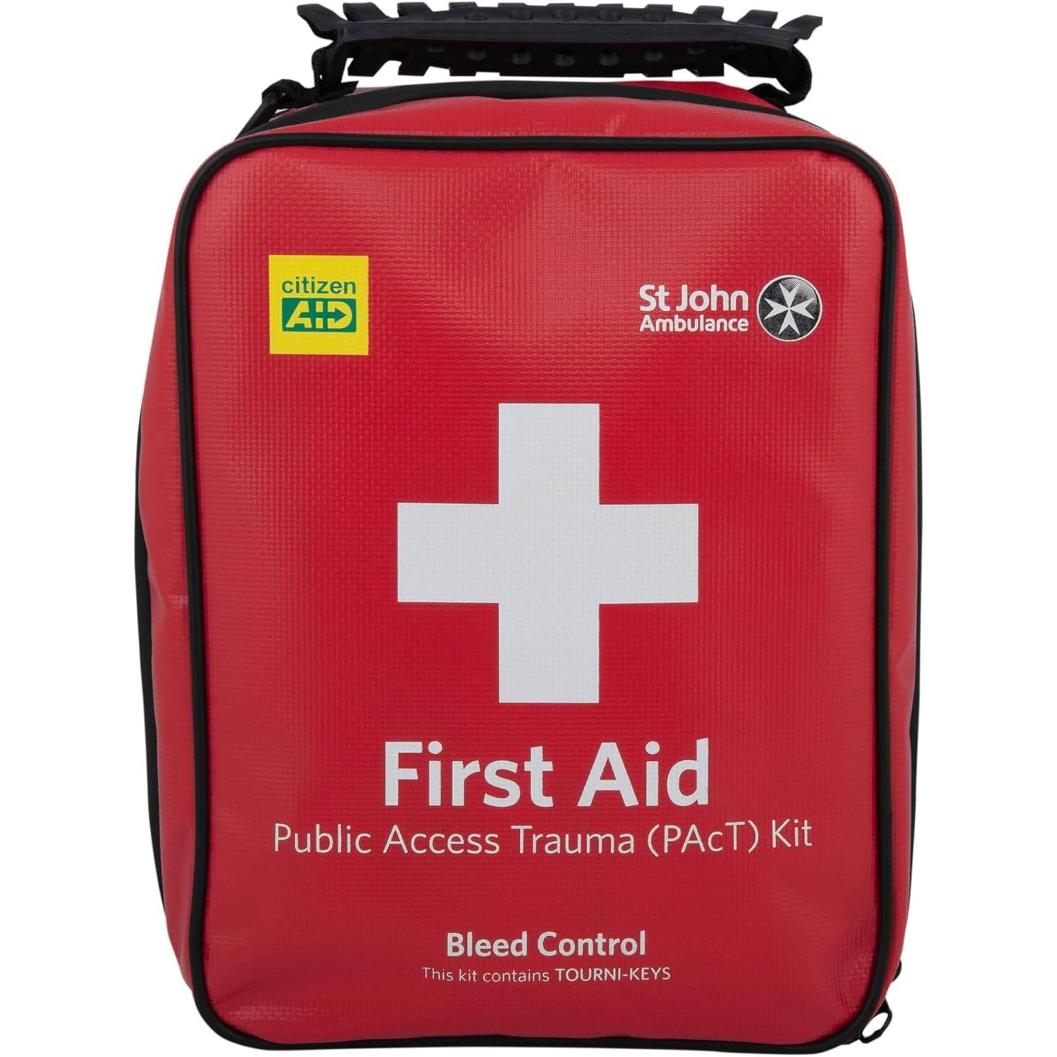 St John Ambulance Zenith Public Access Trauma (Pact) First Aid Kit with Tourni-Key